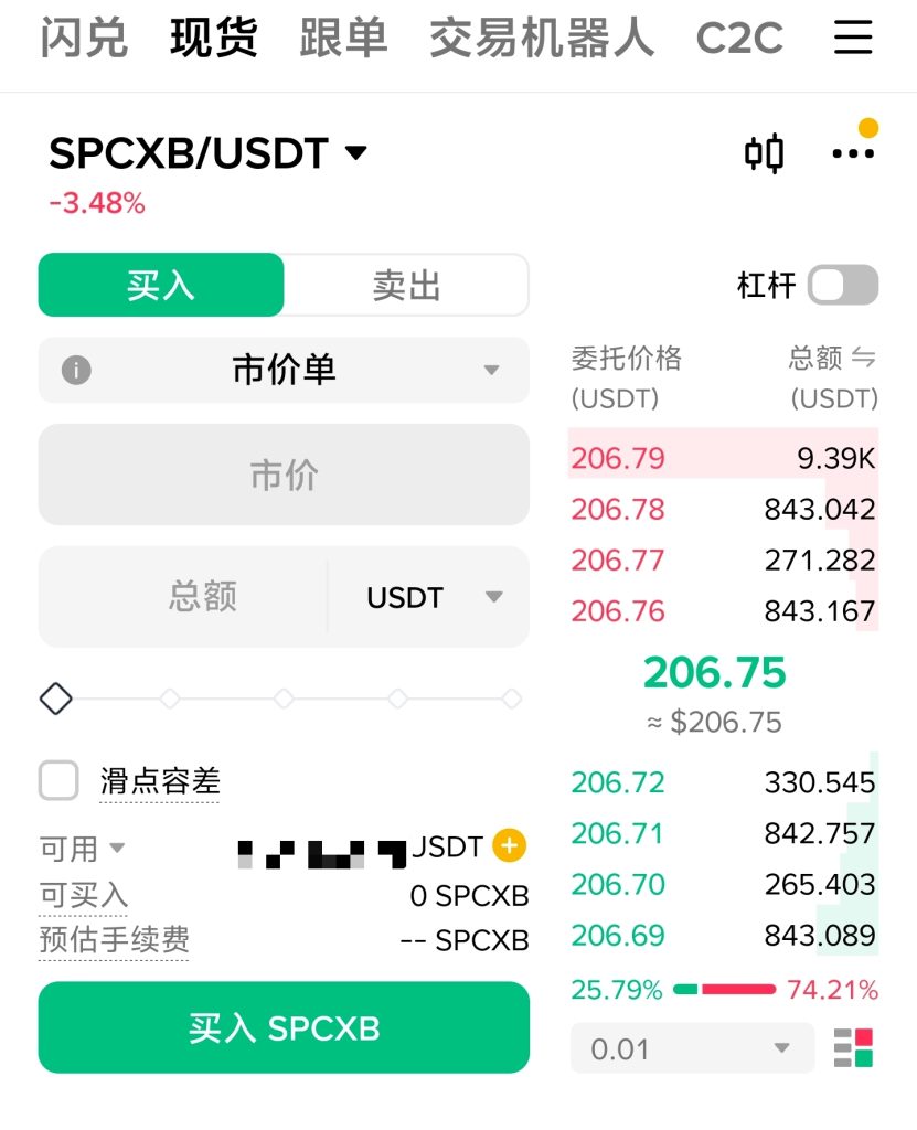 美股实操手册：如何把账户里的 U 变成 SpaceX 股票？