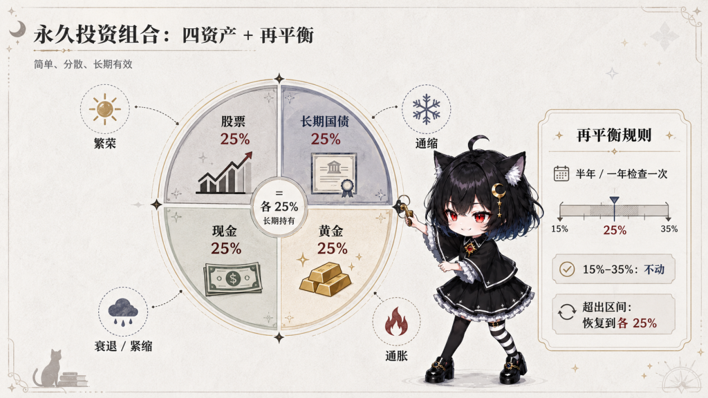 懒人投资的终极答案：哈里·布朗的永久投资组合
